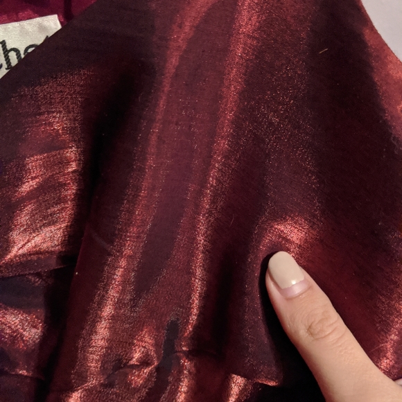 Cachet Vintage Shimmery Red Formal Dress - Picture 6 of 6